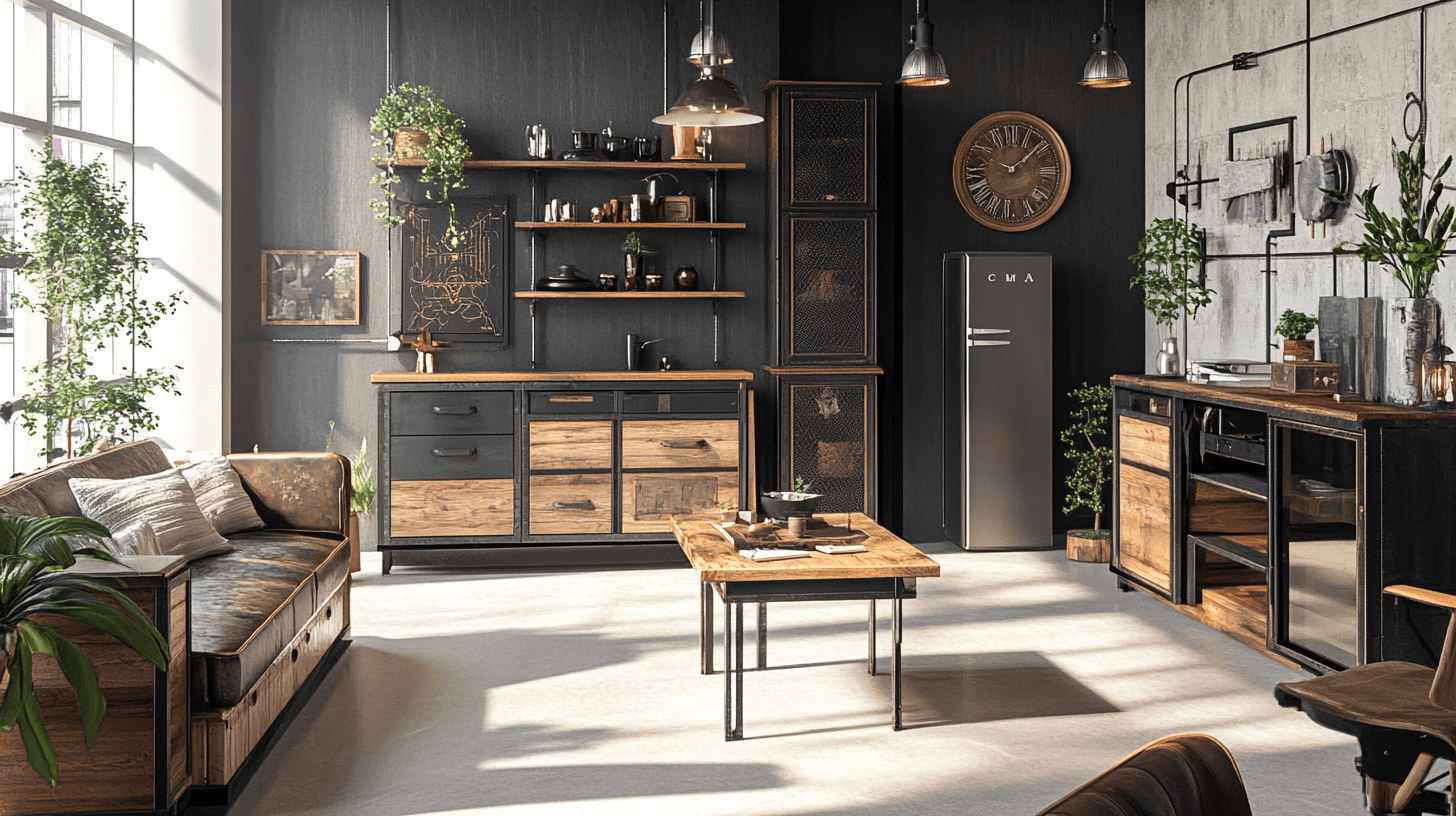 Combining Living Styles: Urban Industrial Meets Other Trends