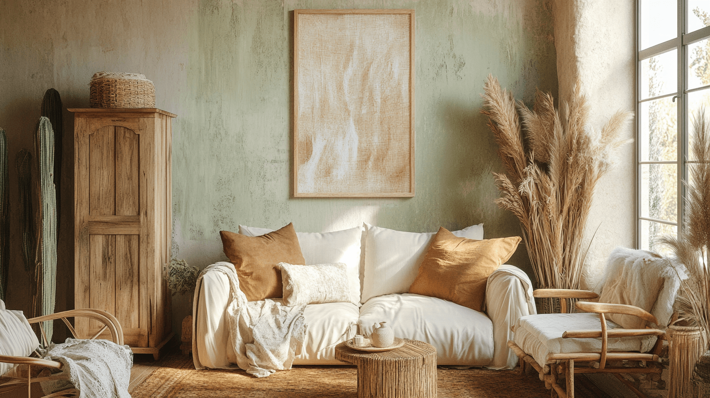 Colors and Materials in Boho Style: Natural and Vibrant