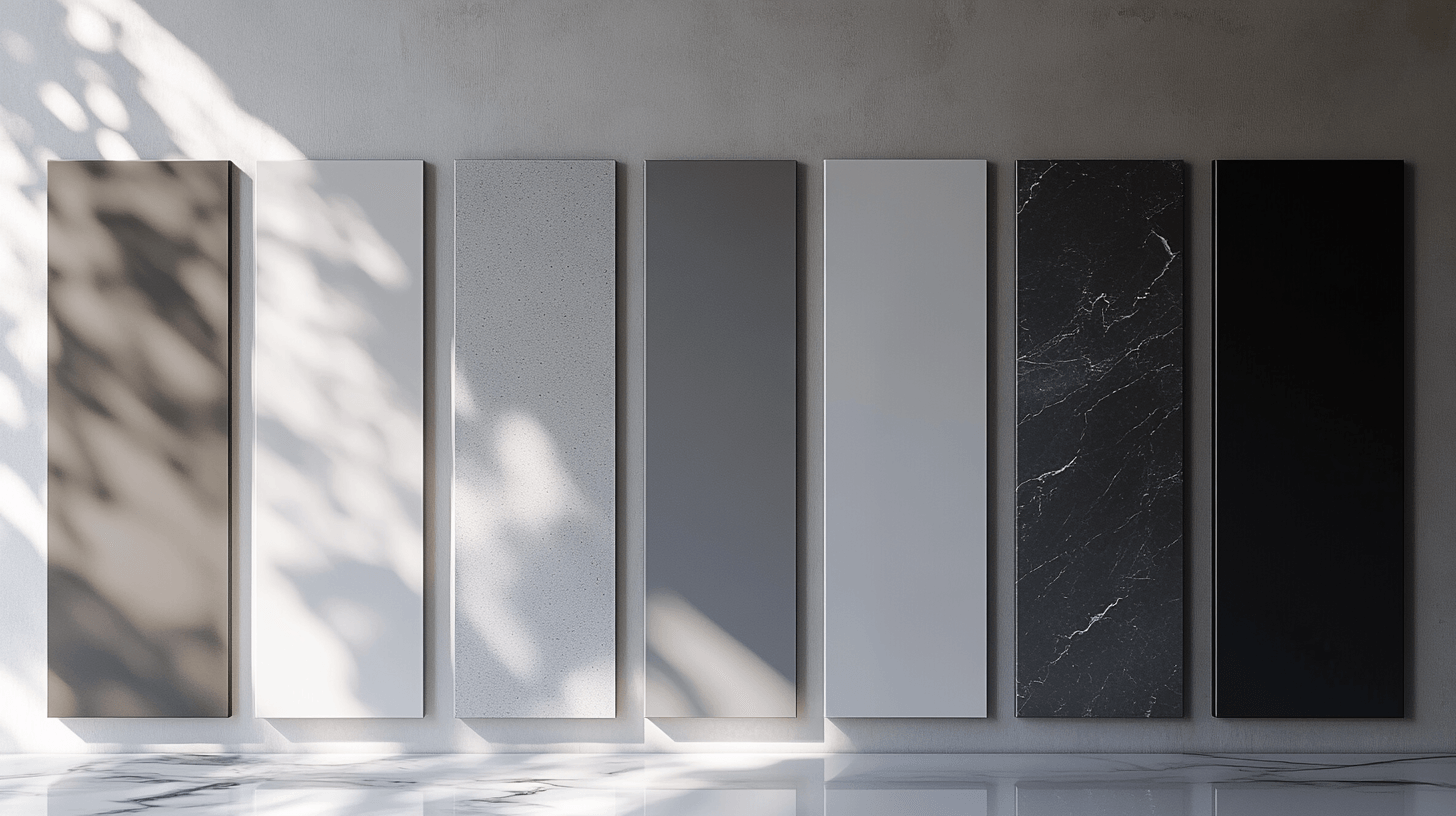 The right color choice for monochrome kitchens