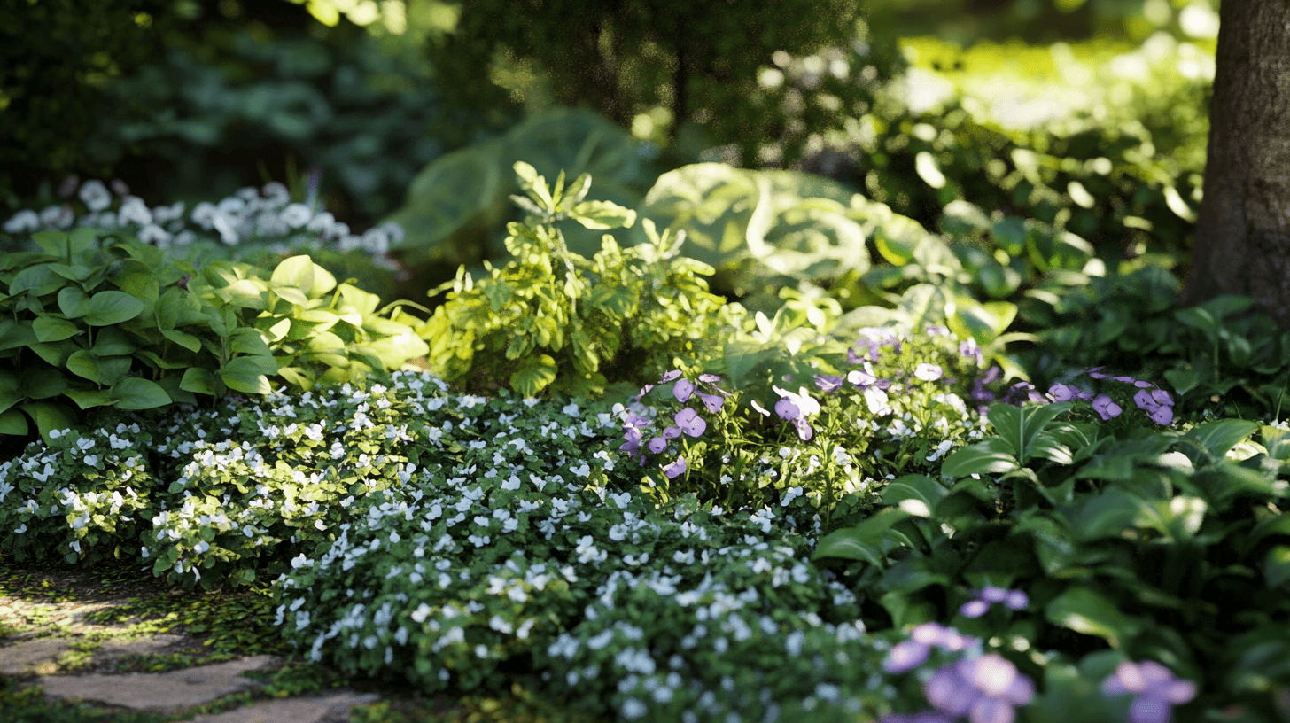 Ground cover for easy-care area greening