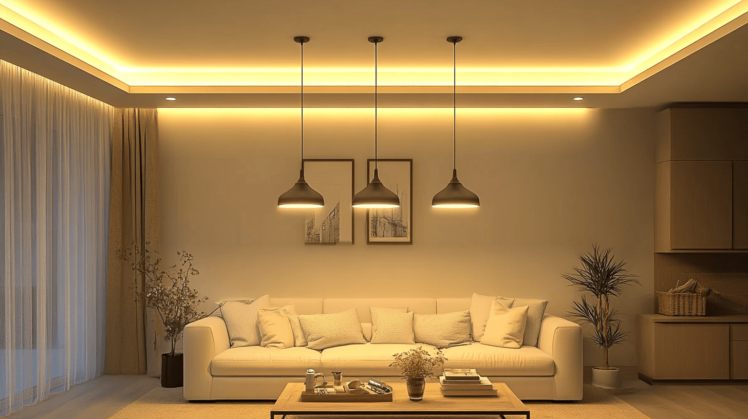 Pendant lights in the living room: Setting accents and creating atmosphere
