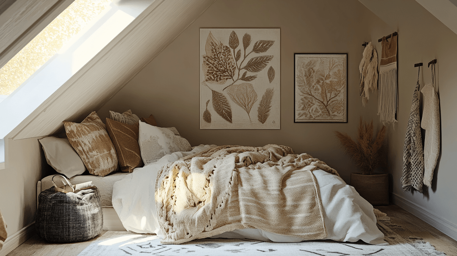 Decoration tips for bedrooms with sloping ceilings
