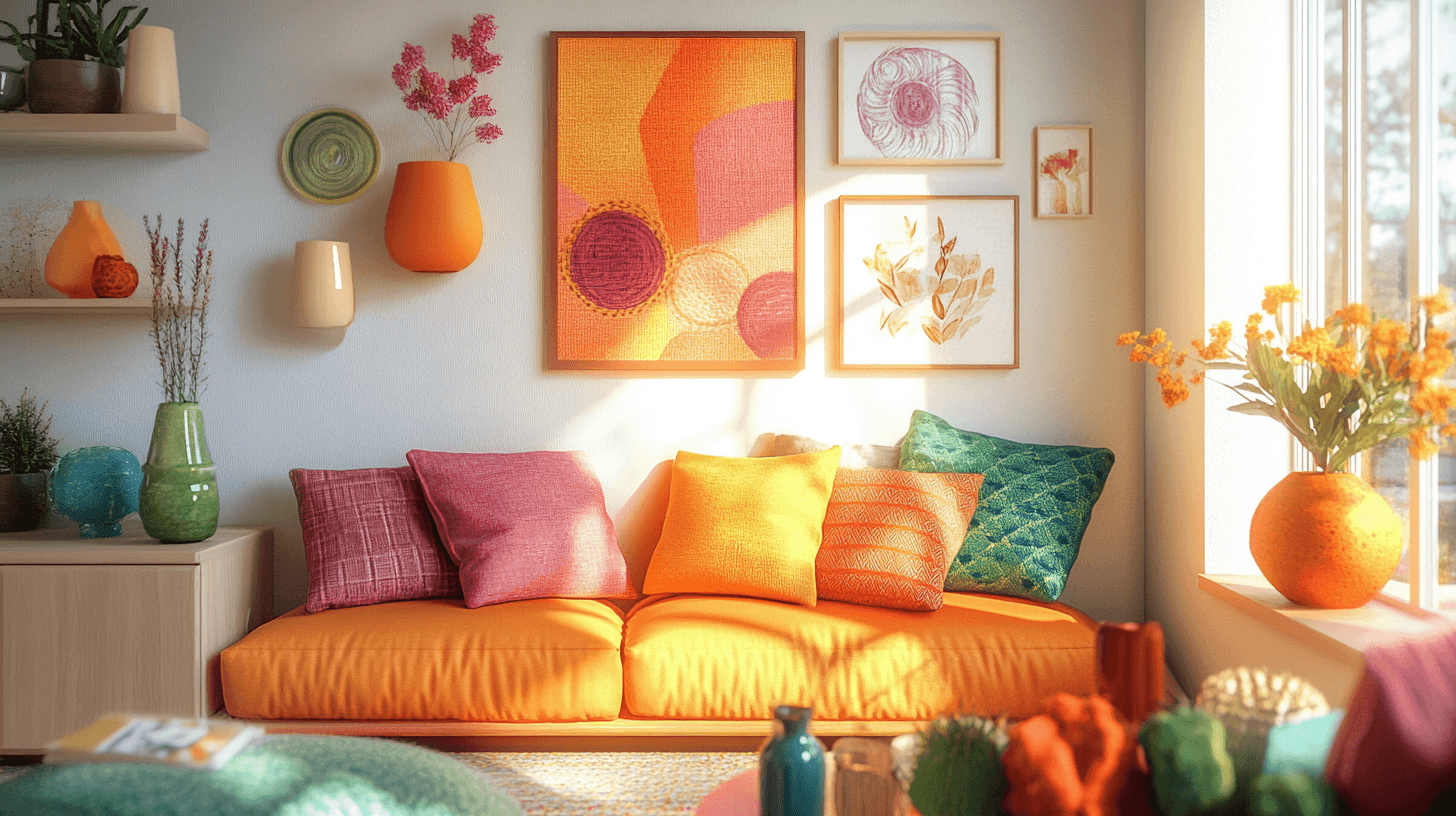 Colorful Accessories: Bringing Cheerfulness into Your Home