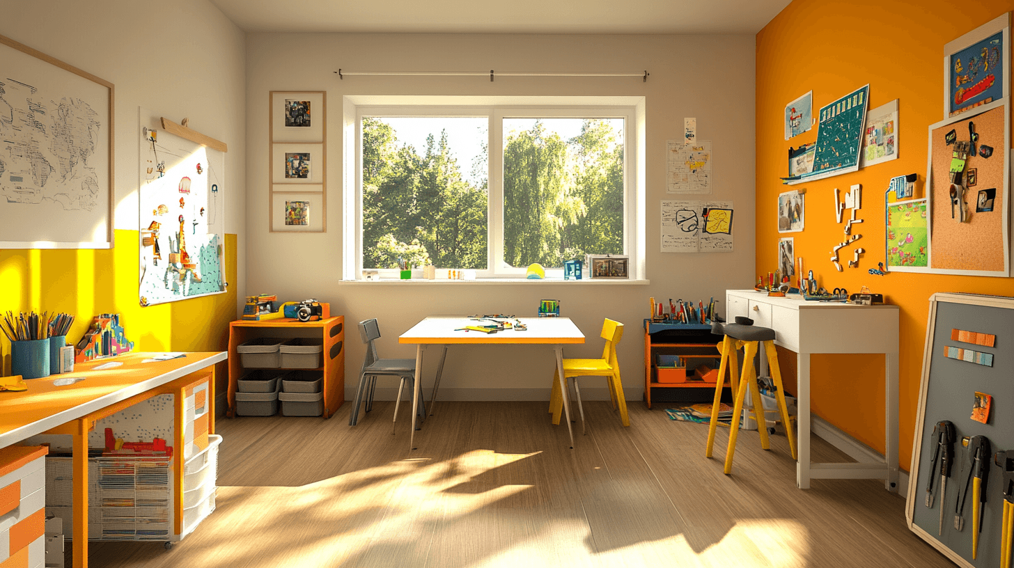 The ideal hobby room: Combining creativity and functionality