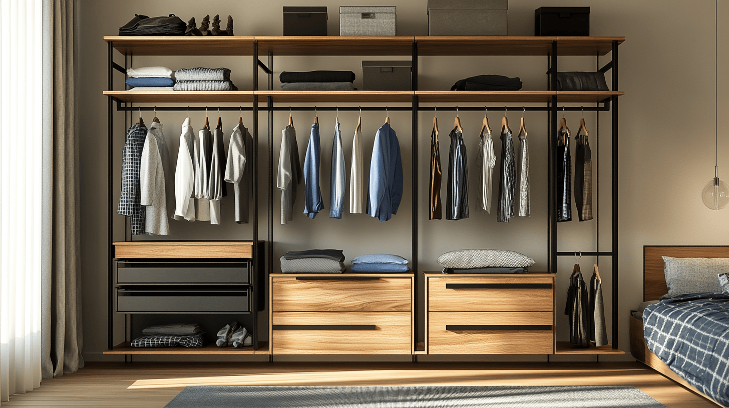 Modular wardrobe systems: Flexibility and adaptability
