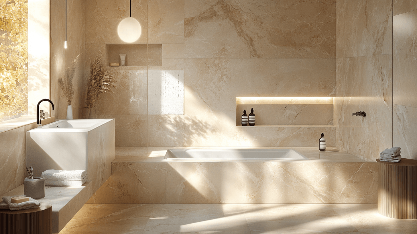Advantages of natural stone in the bathroom