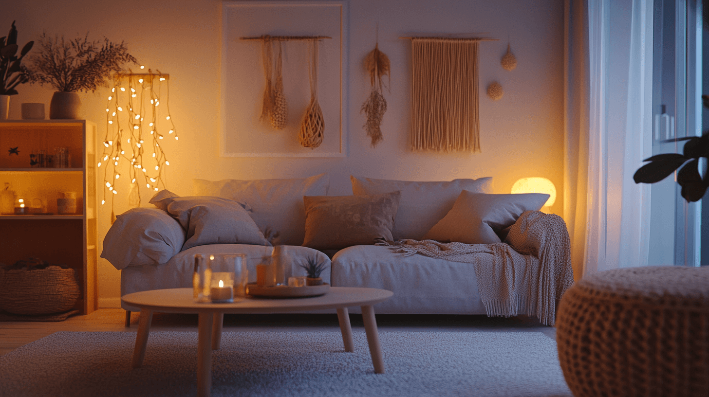 Decorative elements in New Nordic style