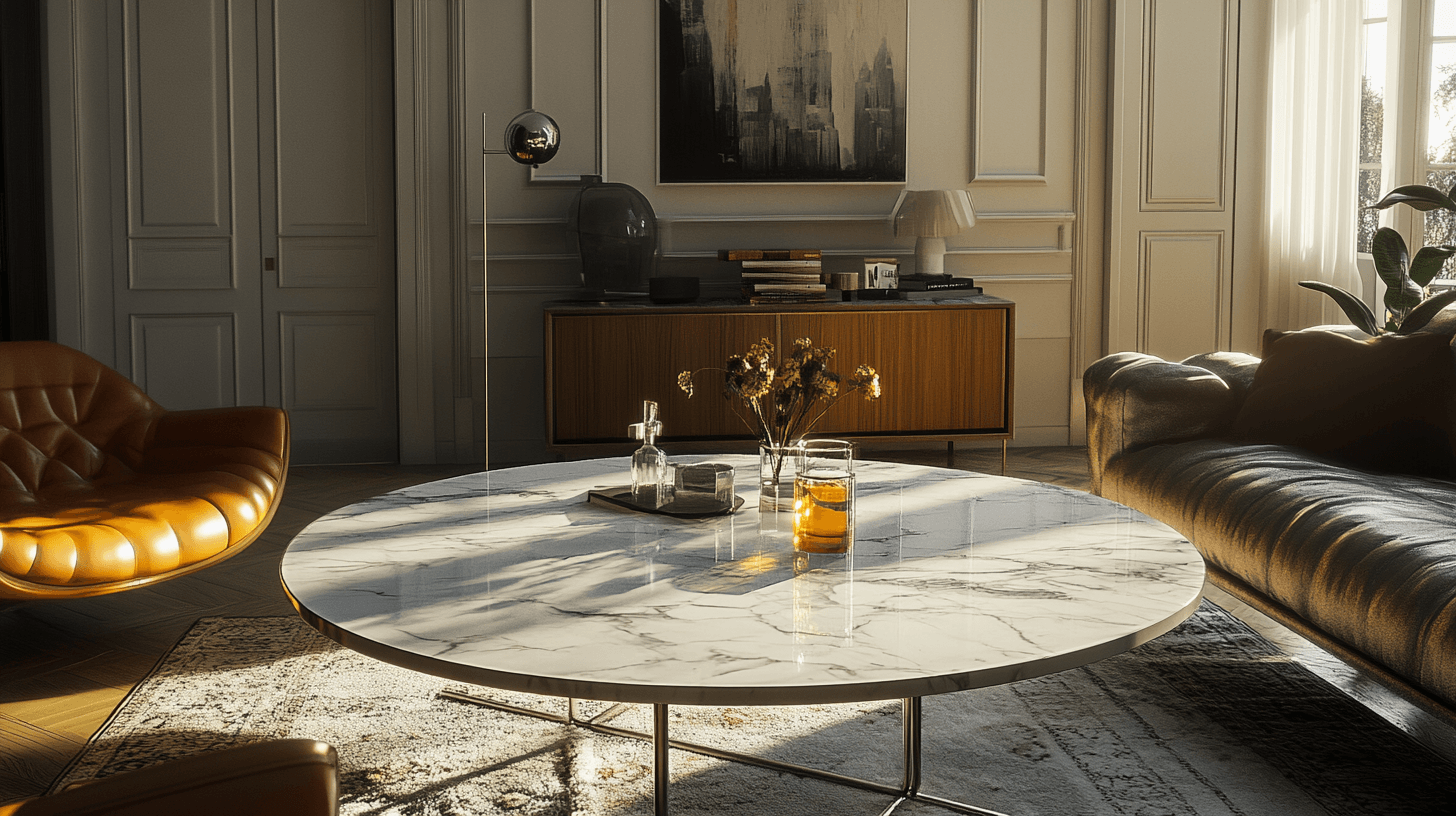 Marble tables: A statement in every room