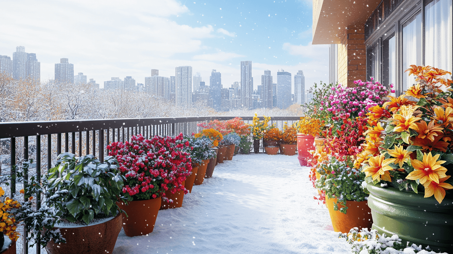 Blooming winter plants for color accents