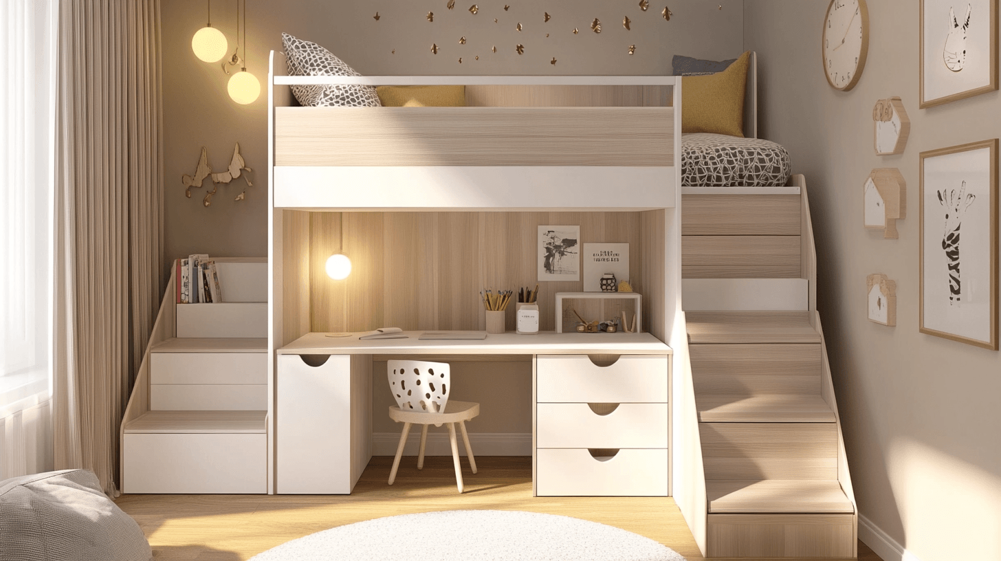 Multifunctional furniture for more space
