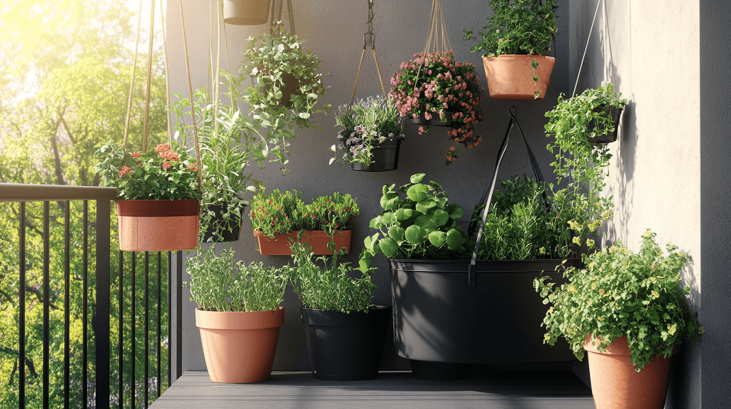Plants as natural decorative elements