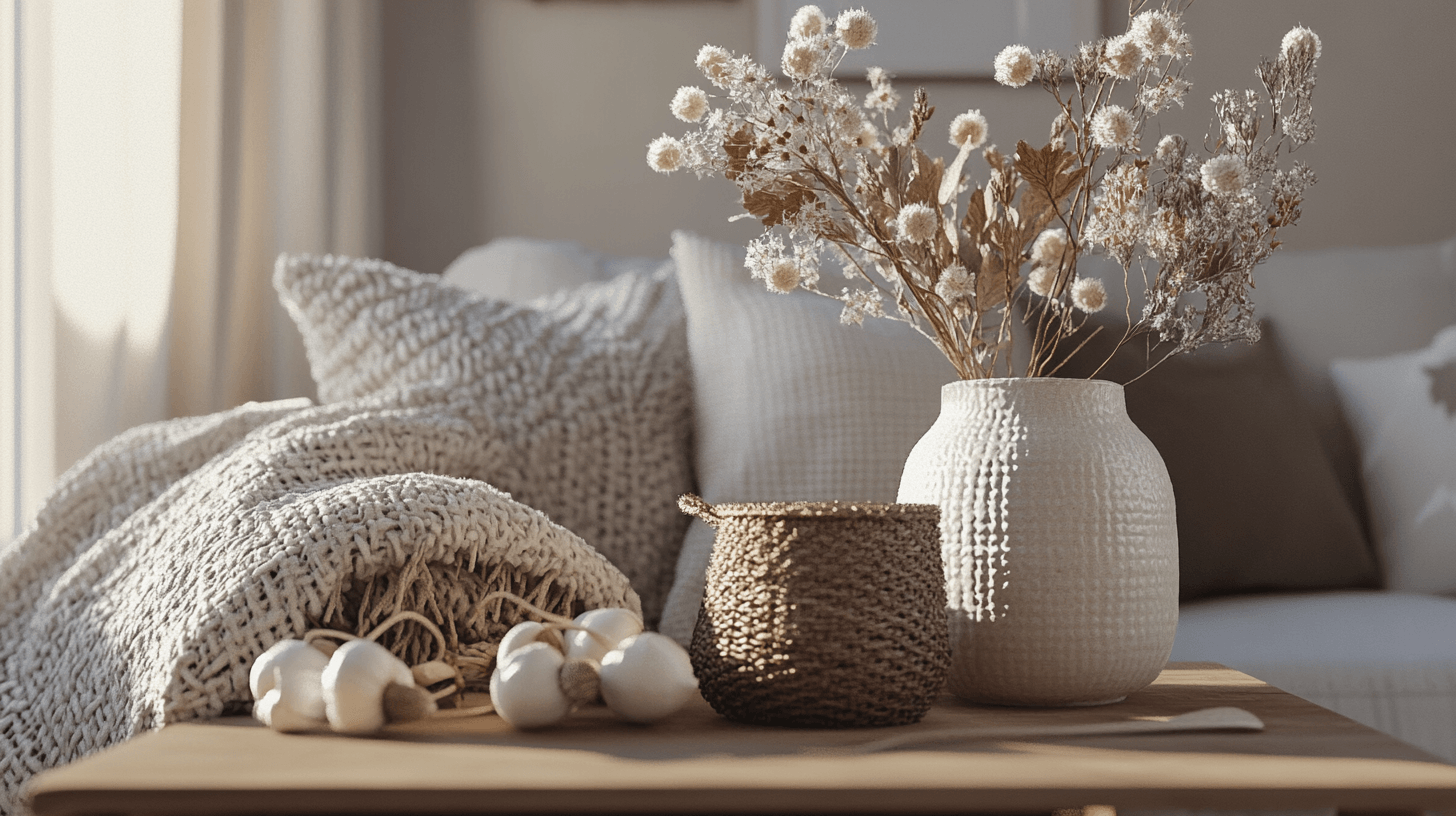 Decoration in Nordic country house style