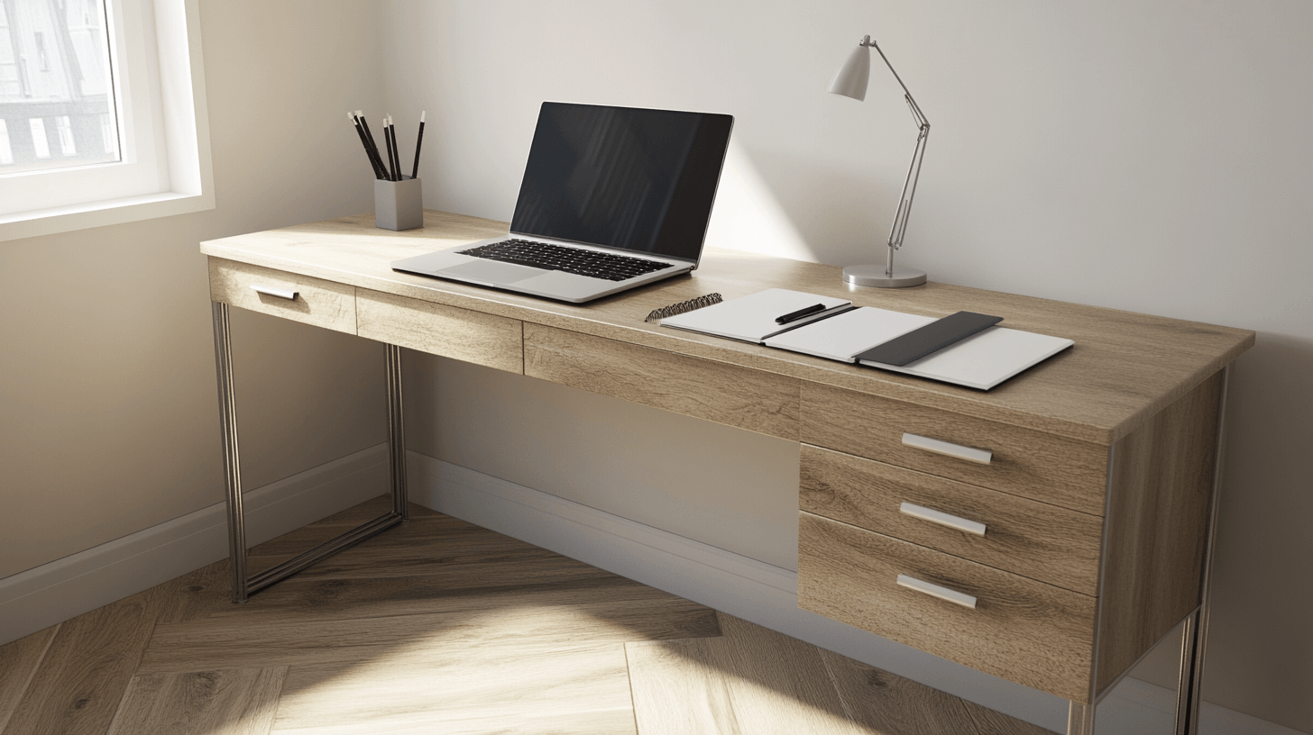 Minimalist desks for a tidy home office