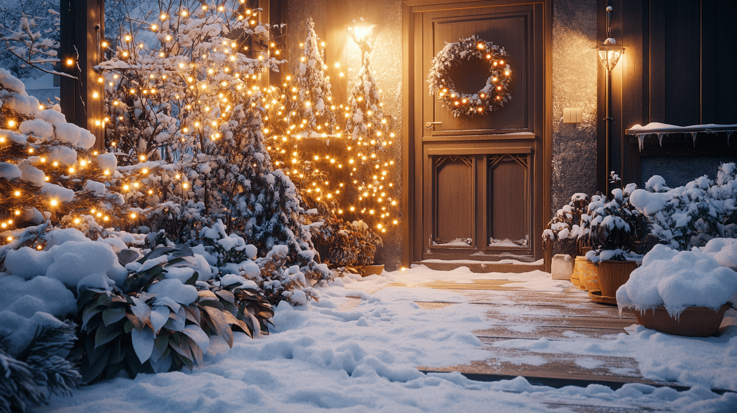 Winter outdoor decor: Cozy accents for the cold season