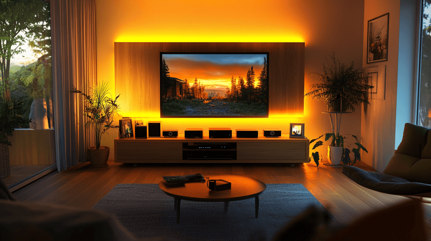 Decoration and lighting for a harmonious ambiance