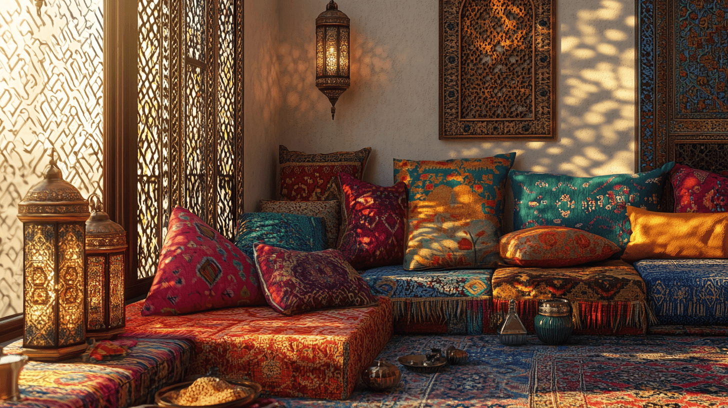 Moroccan Style: Colorful Patterns and Exotic Materials