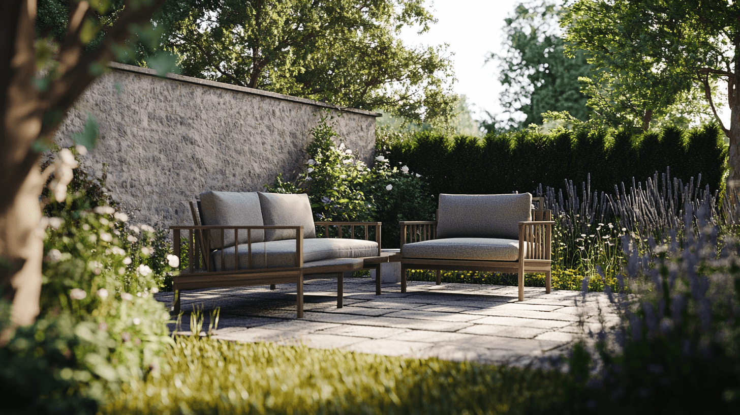 Furniture for the outdoor living room: Comfort meets style