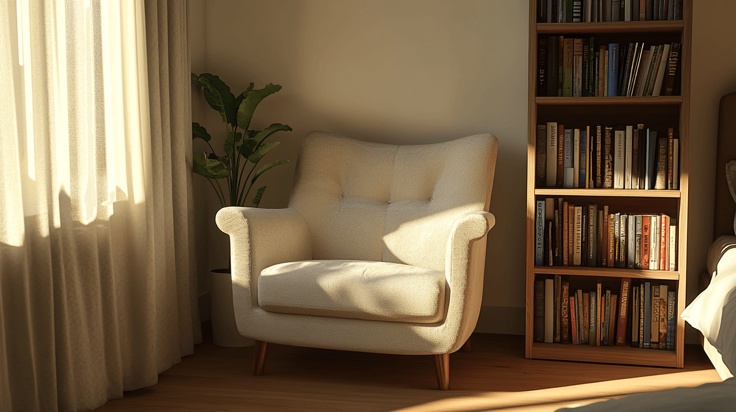 The right furniture for your reading corner
