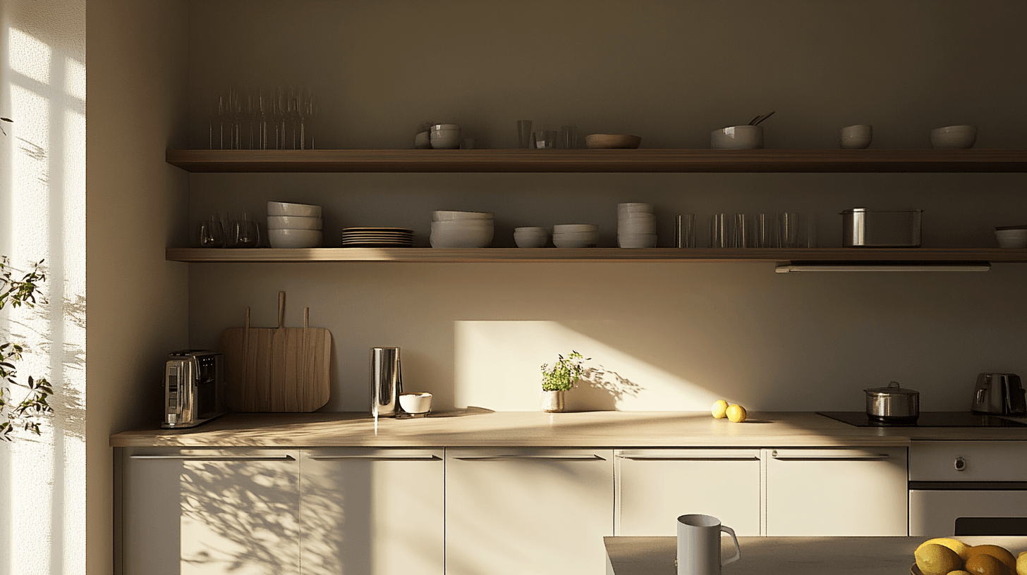 Kitchen Shelves: Practical and Stylish