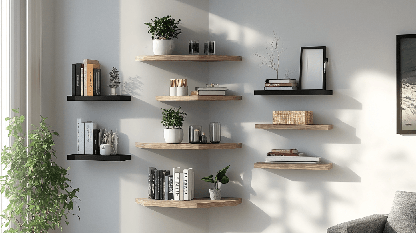 Effective Space Utilization: Corner Shelves for Every Room