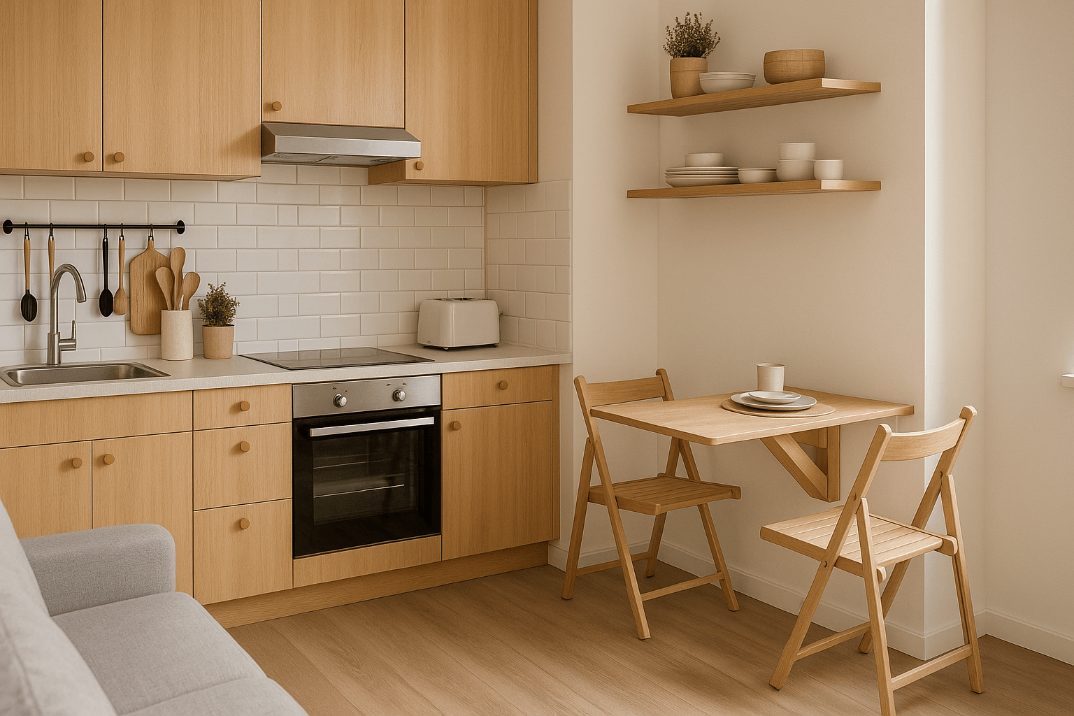 Compact furnishing solutions: Living stylishly despite limited space