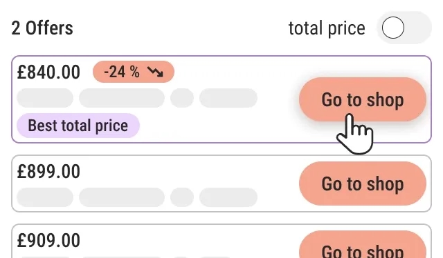 all prices at a glance