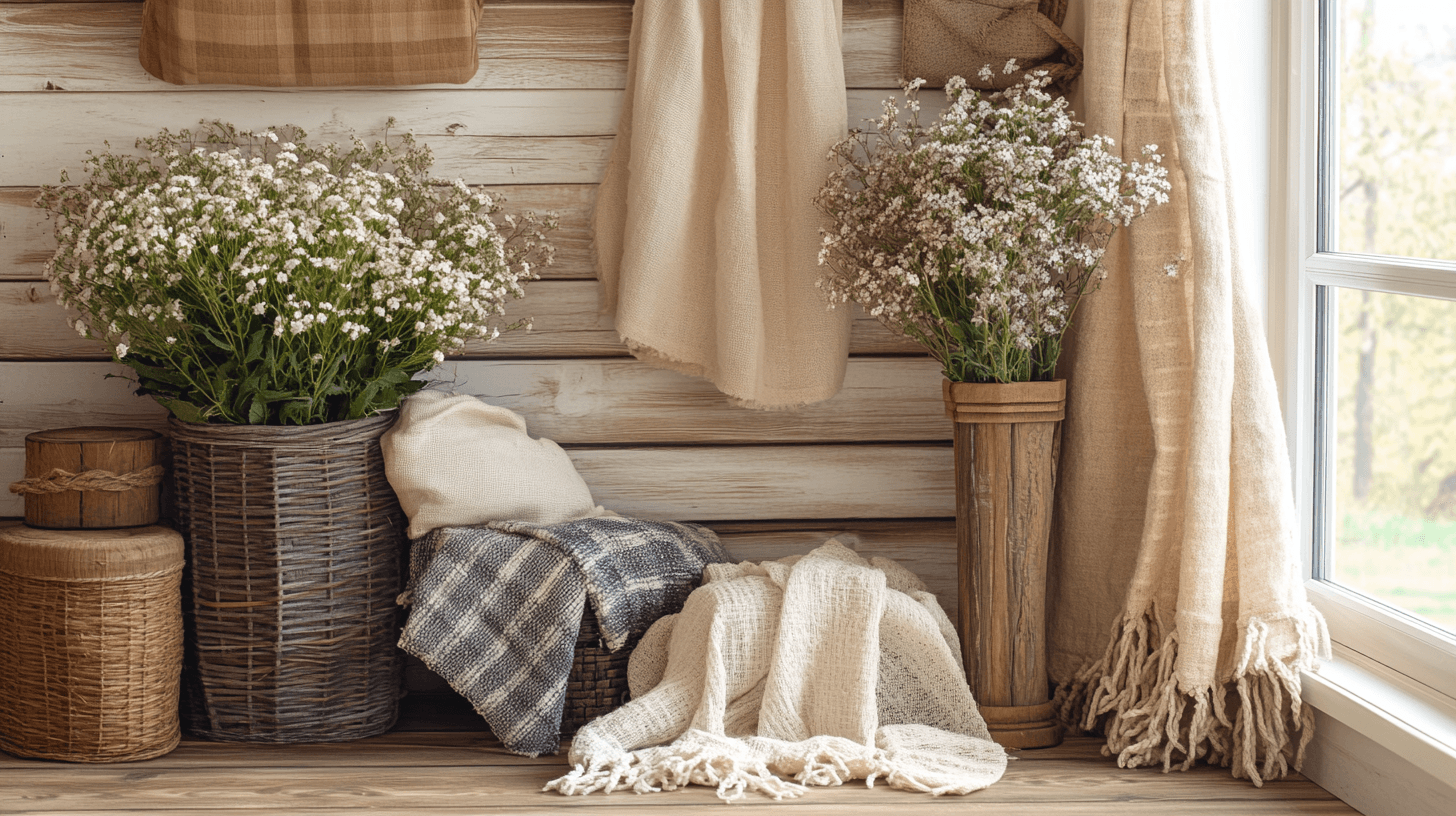 Decoration in Country Style: Adding Natural Accents
