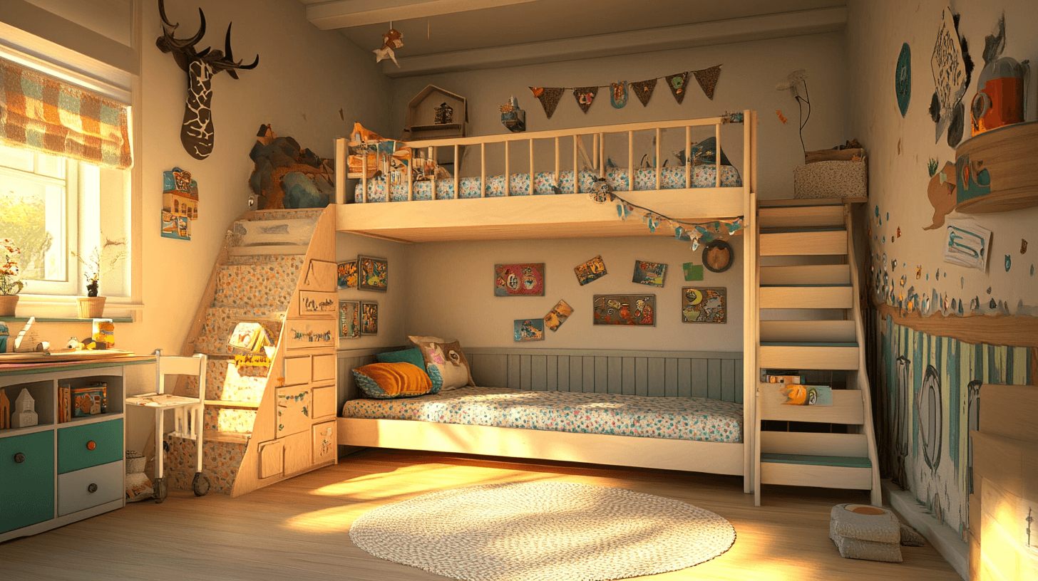 Creative design ideas for loft beds