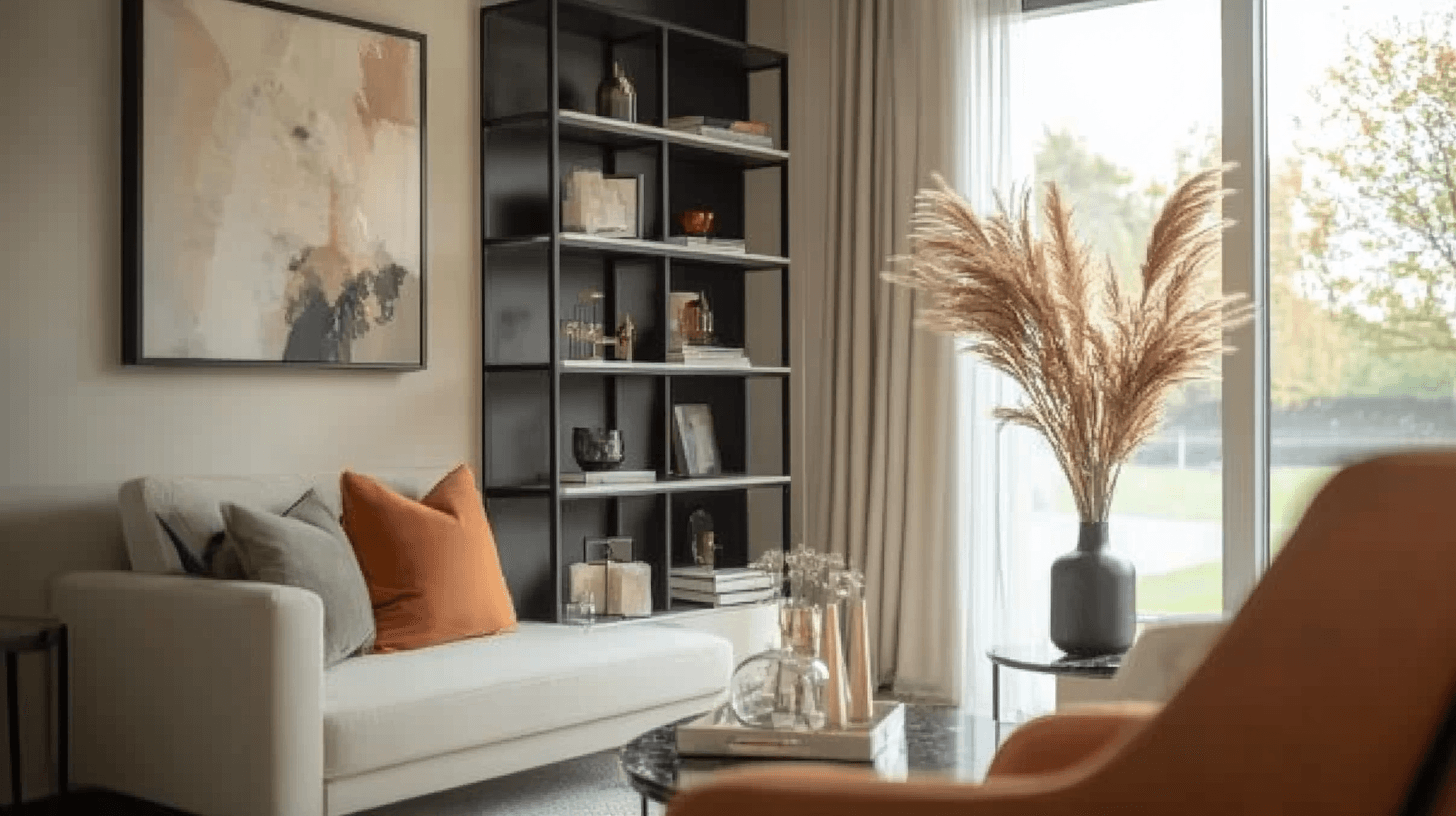 Shelves in the Living Room: More Than Just Storage