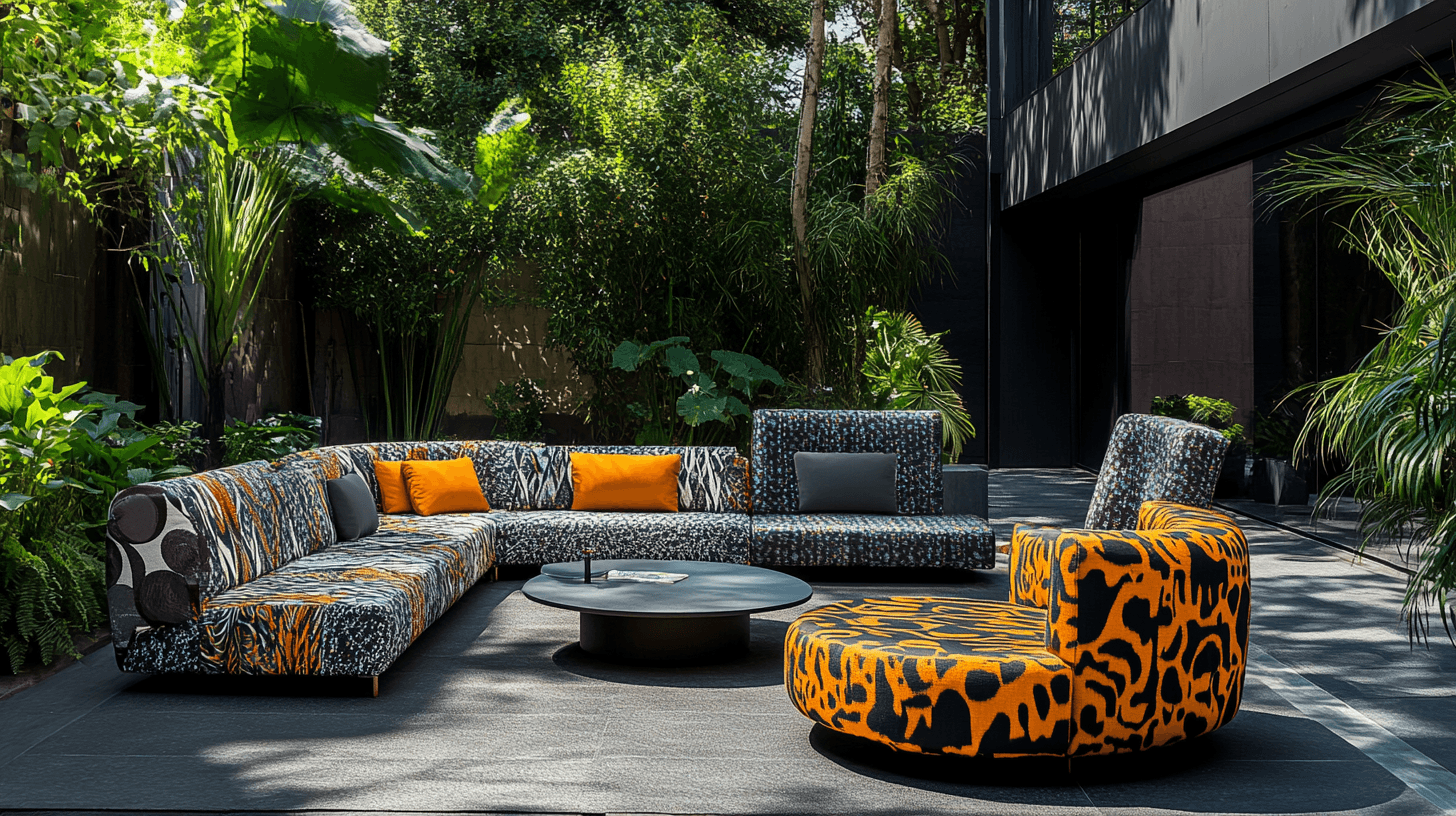 Design trends in outdoor upholstered furniture: Stylish accents for your garden