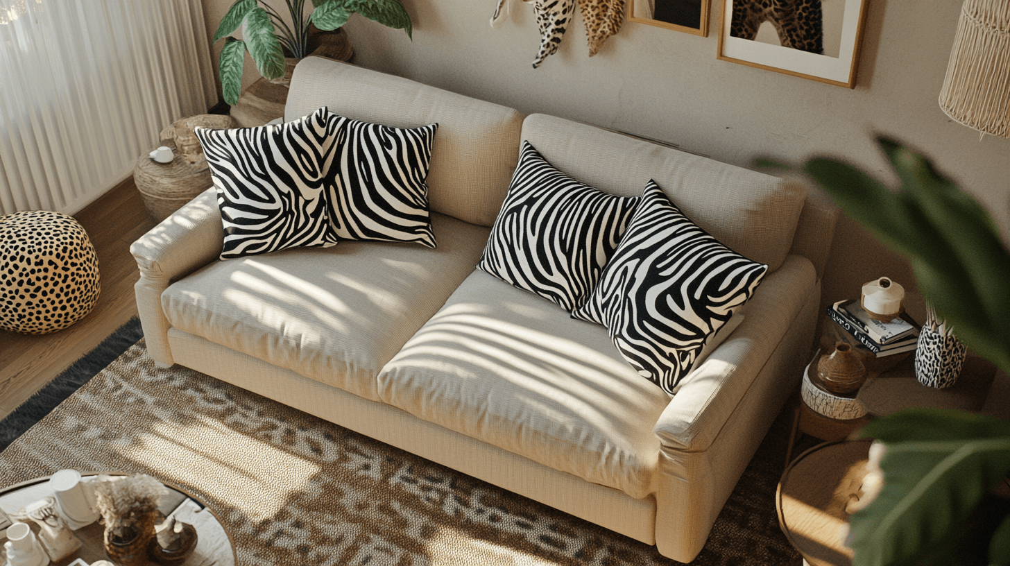 Zebra Print: Contrasts and Dynamics