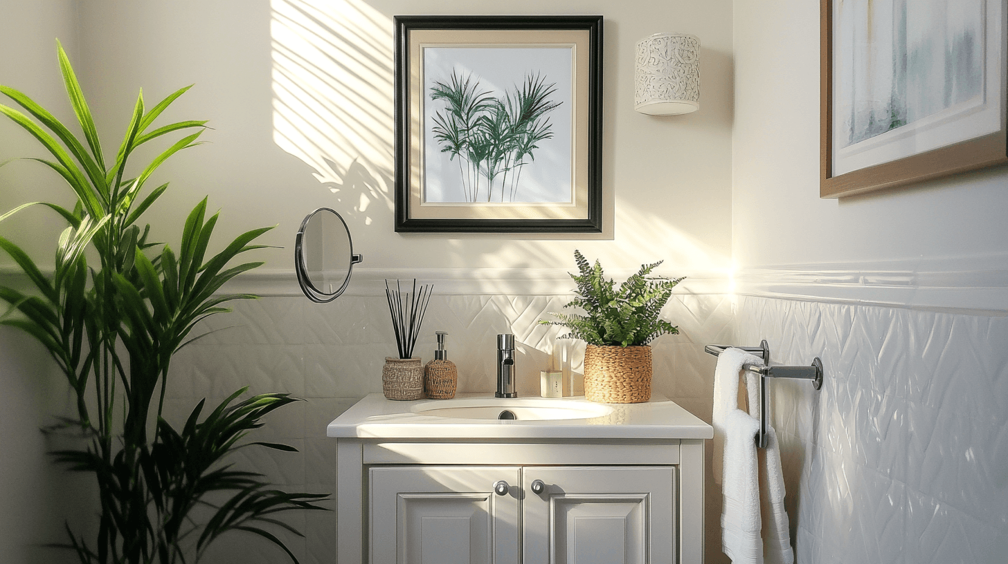 Set decorative accents