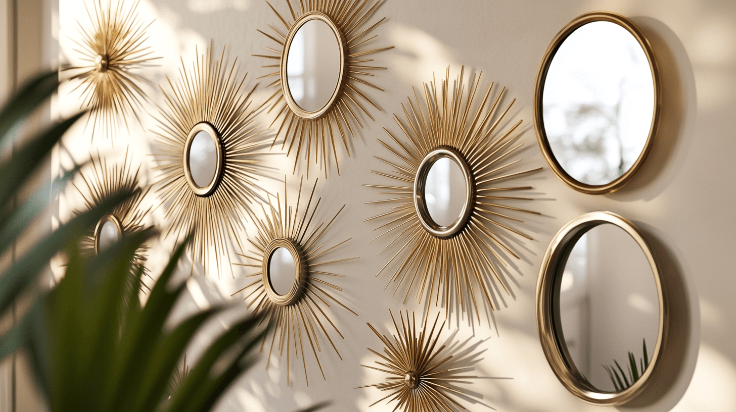 The variety of sun mirror designs