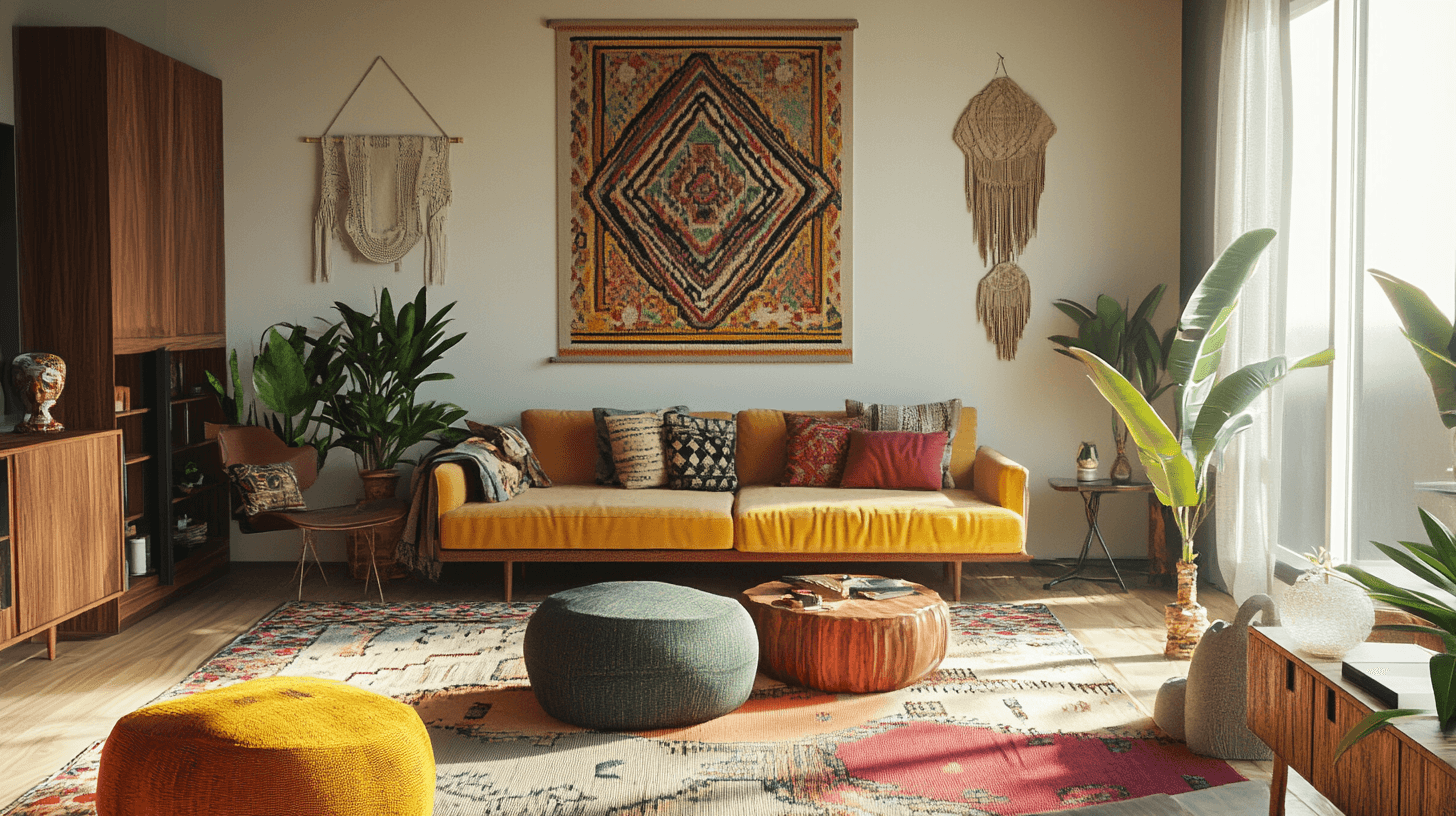 Boho-Mid-Century-Mix: The Perfect Style Clash