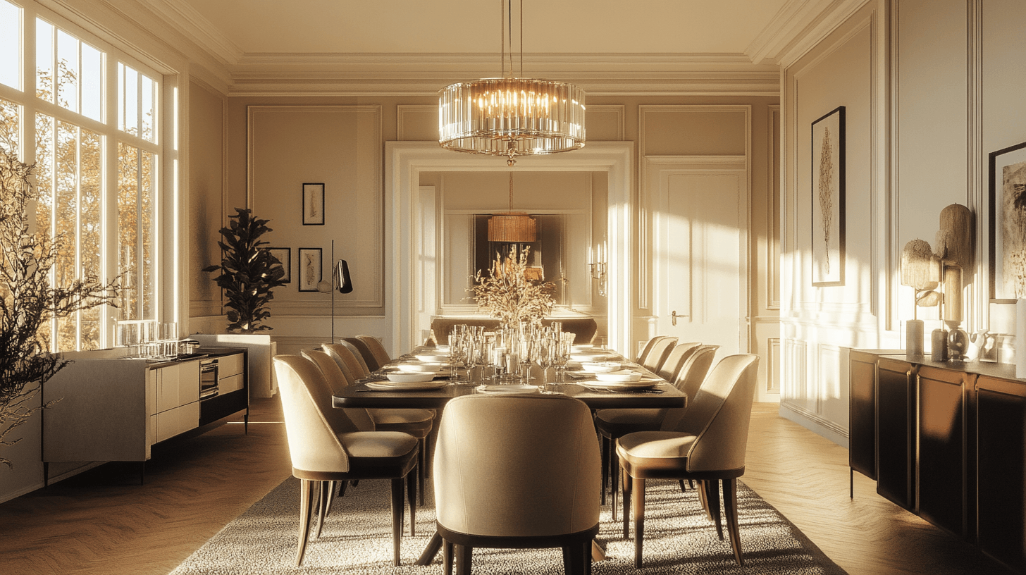 Designing an Elegant Dining Room: Setting Stylish Accents