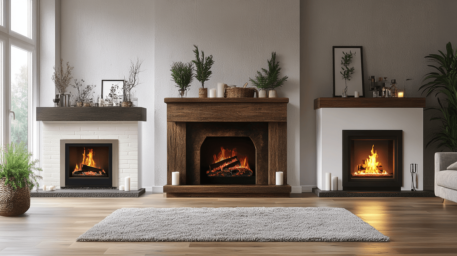 The right choice of fireplace for your living room