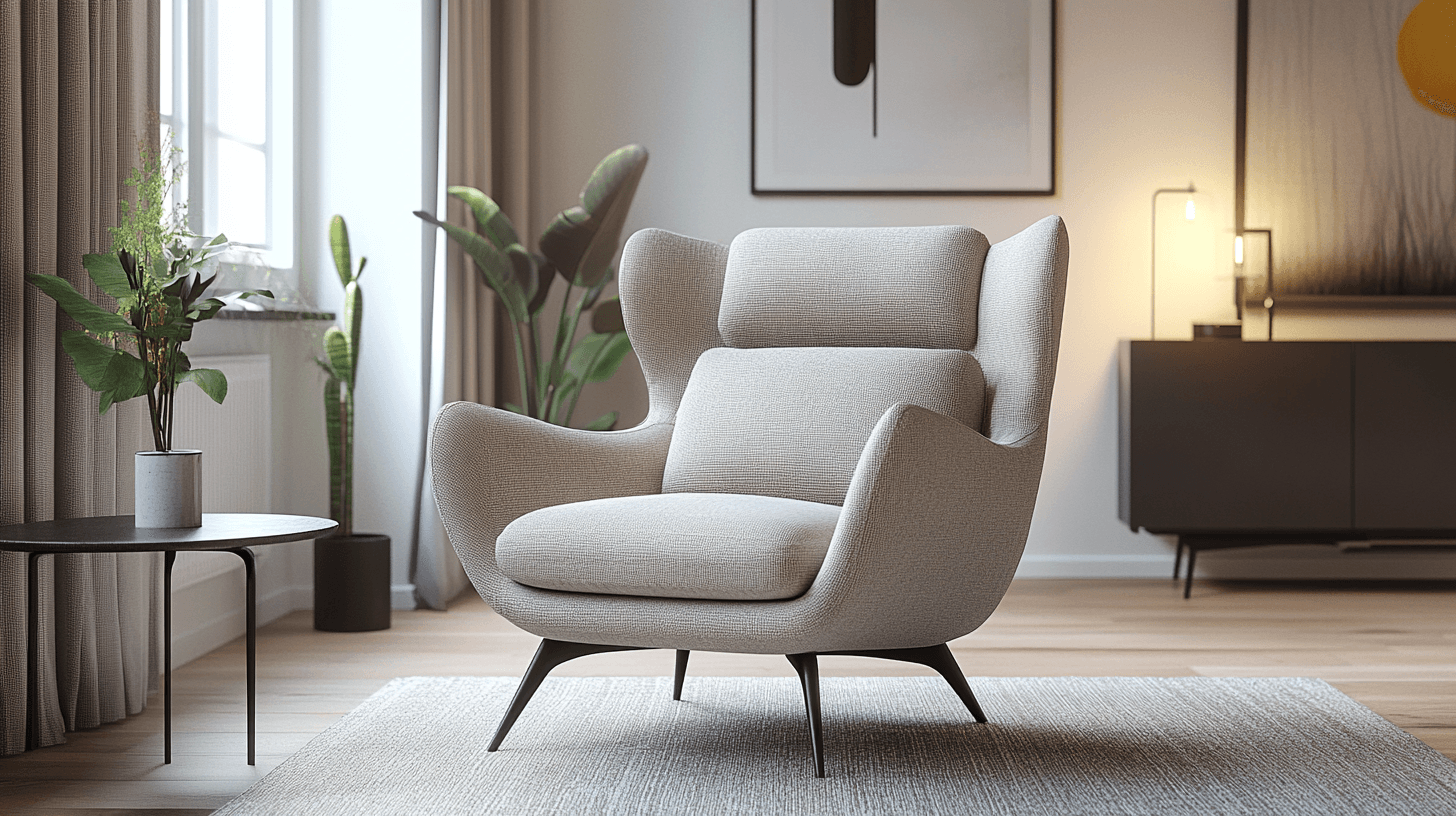 Modern upholstered armchairs: Trendy designs for your home