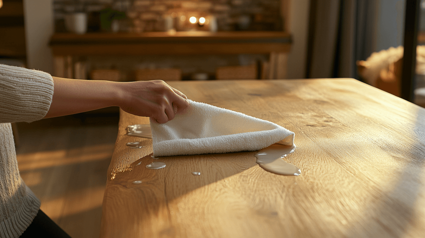 Care and maintenance of solid wood dining tables