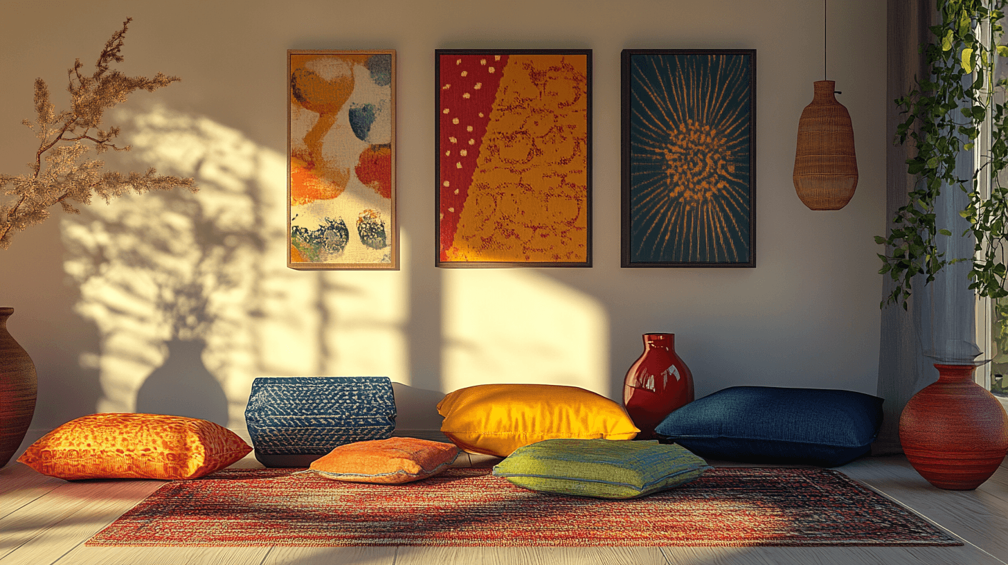 Colorful decorations for every room