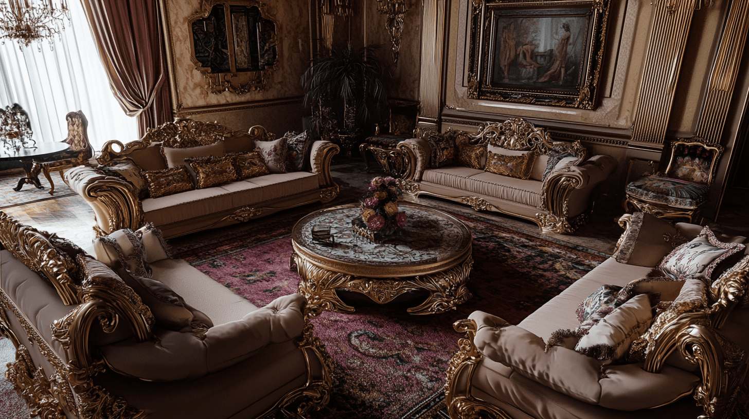 Furniture in Maximalism: Variety and Opulence