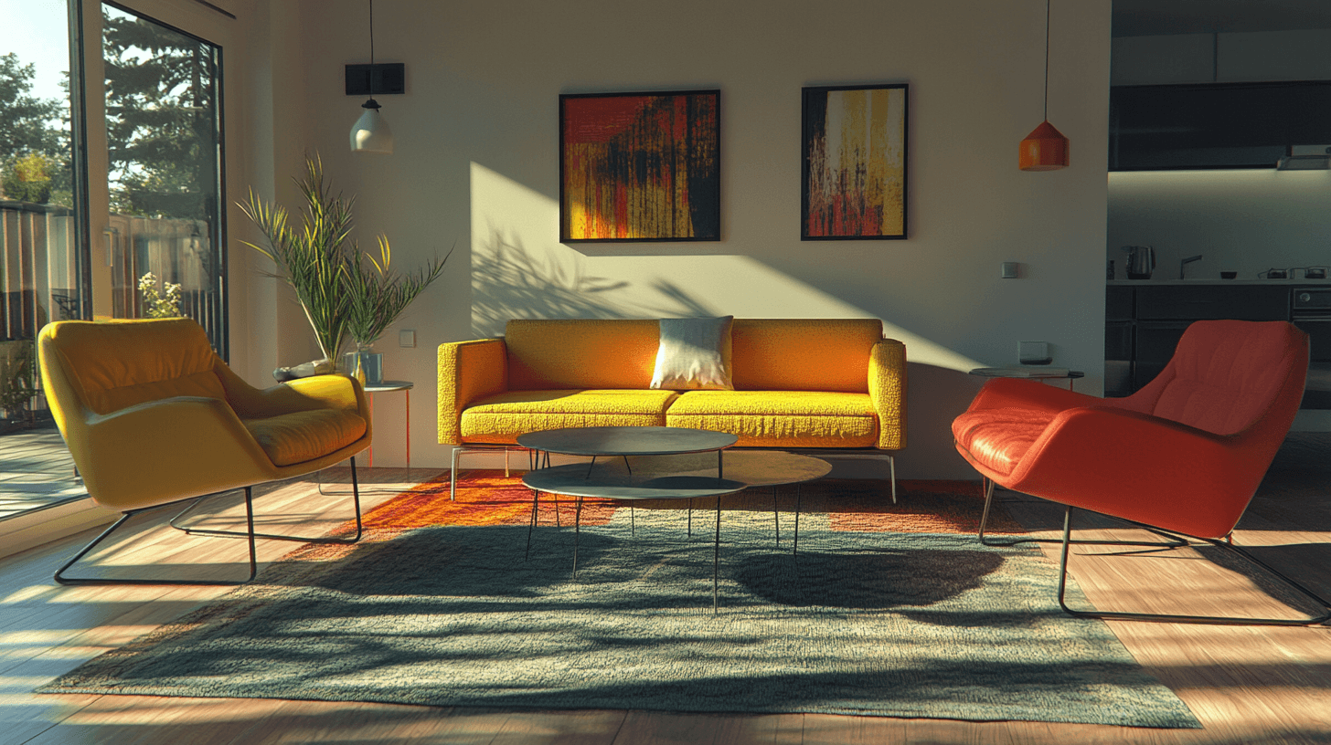 Colorful furniture as an eye-catcher: How to set accents