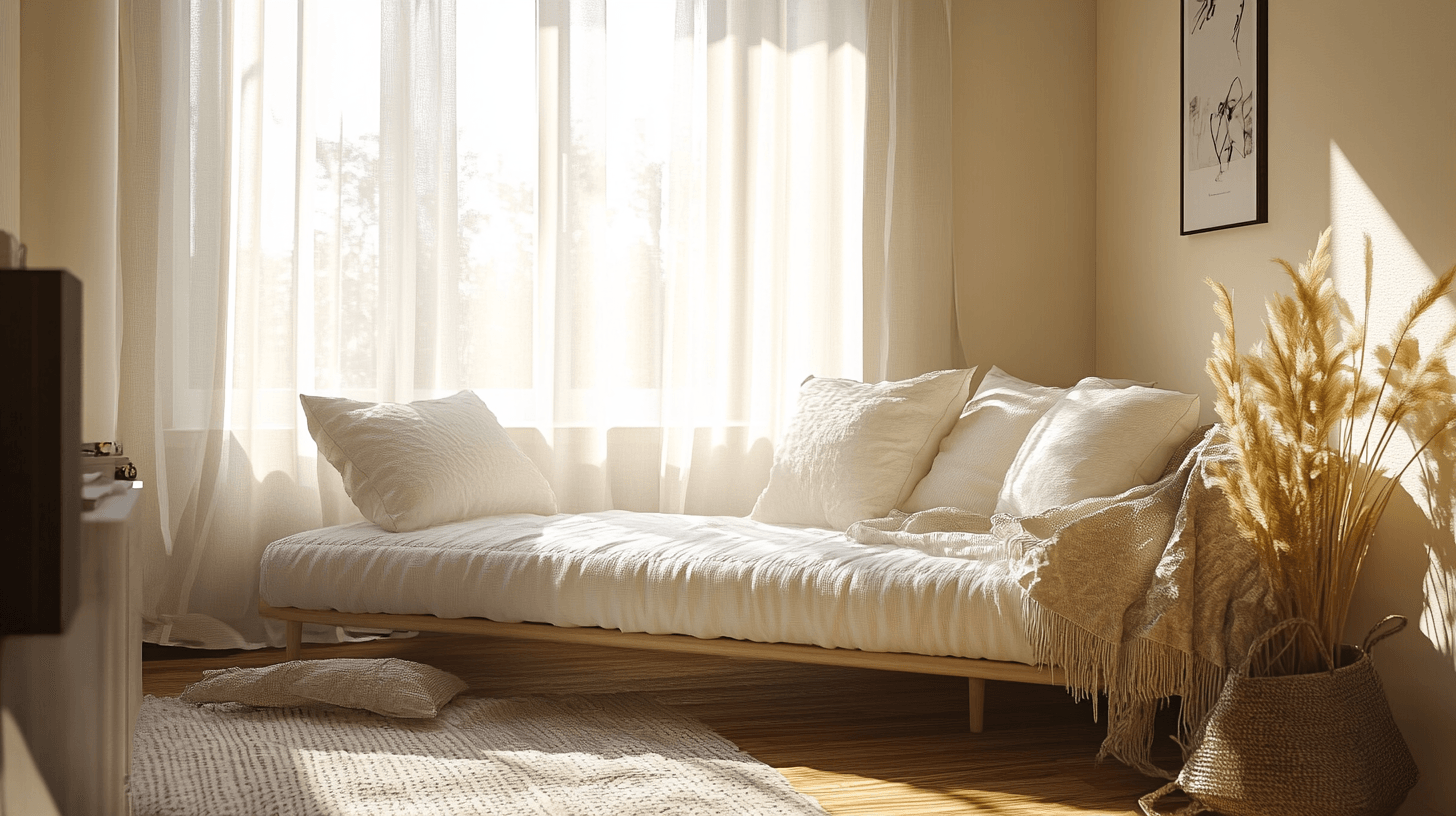 Stylishly bedded: Daybeds for guests and breaks