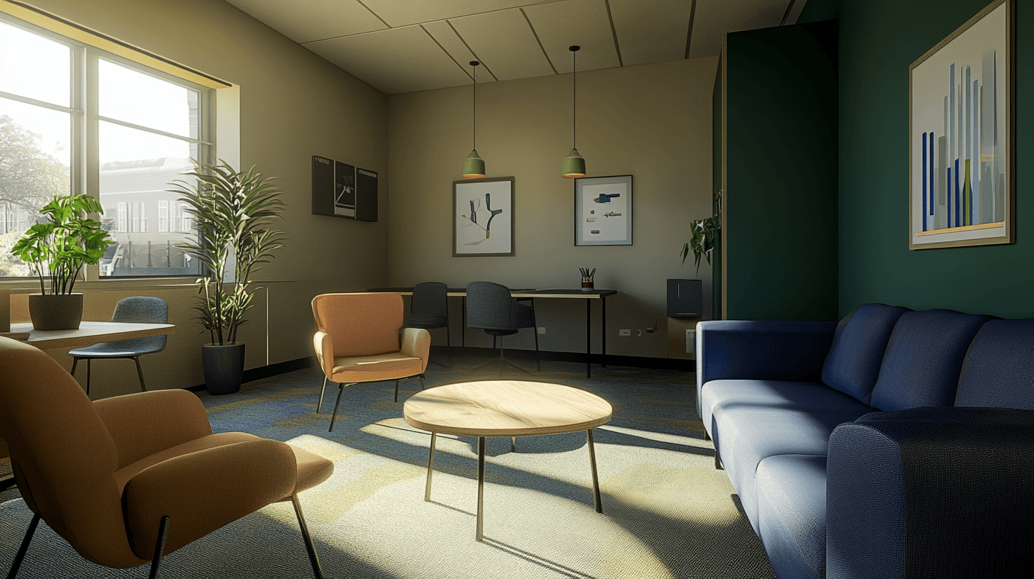 Color palette for the office: Boost creativity and productivity