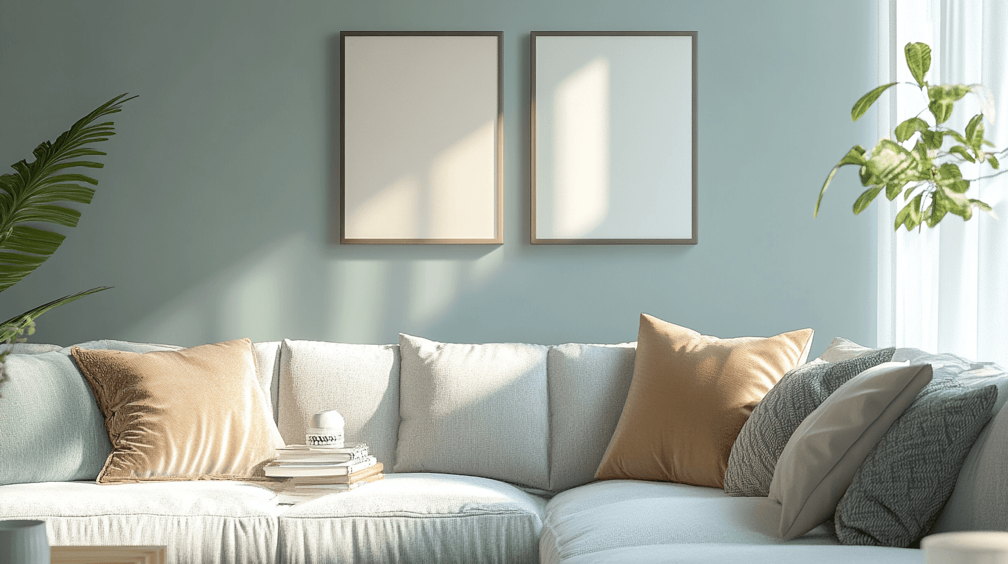Color palettes for a harmonious overall picture