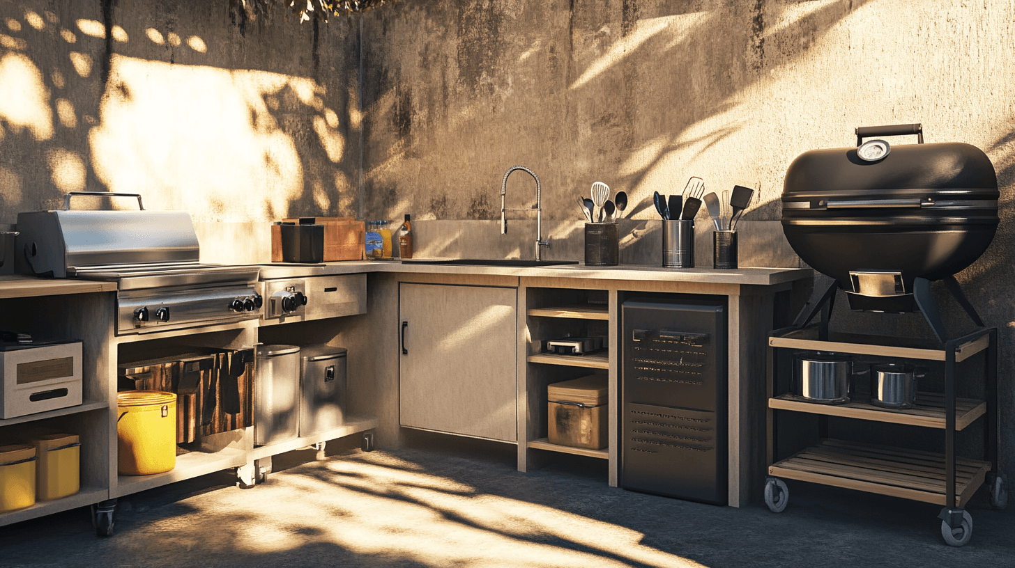 The right equipment for your outdoor kitchen