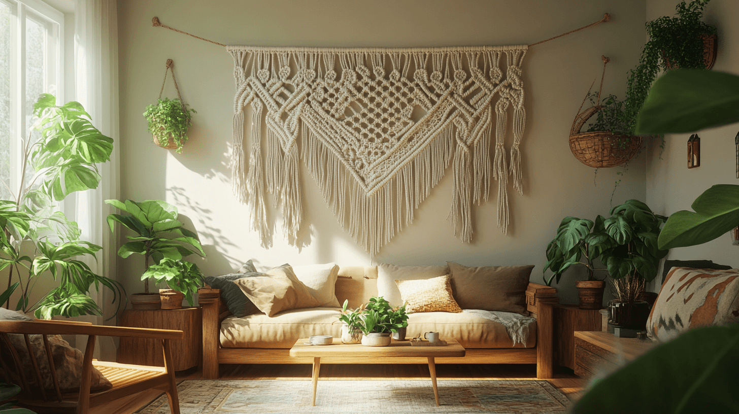 Decorating with Macramé: Handmade Textiles as Eye-Catchers