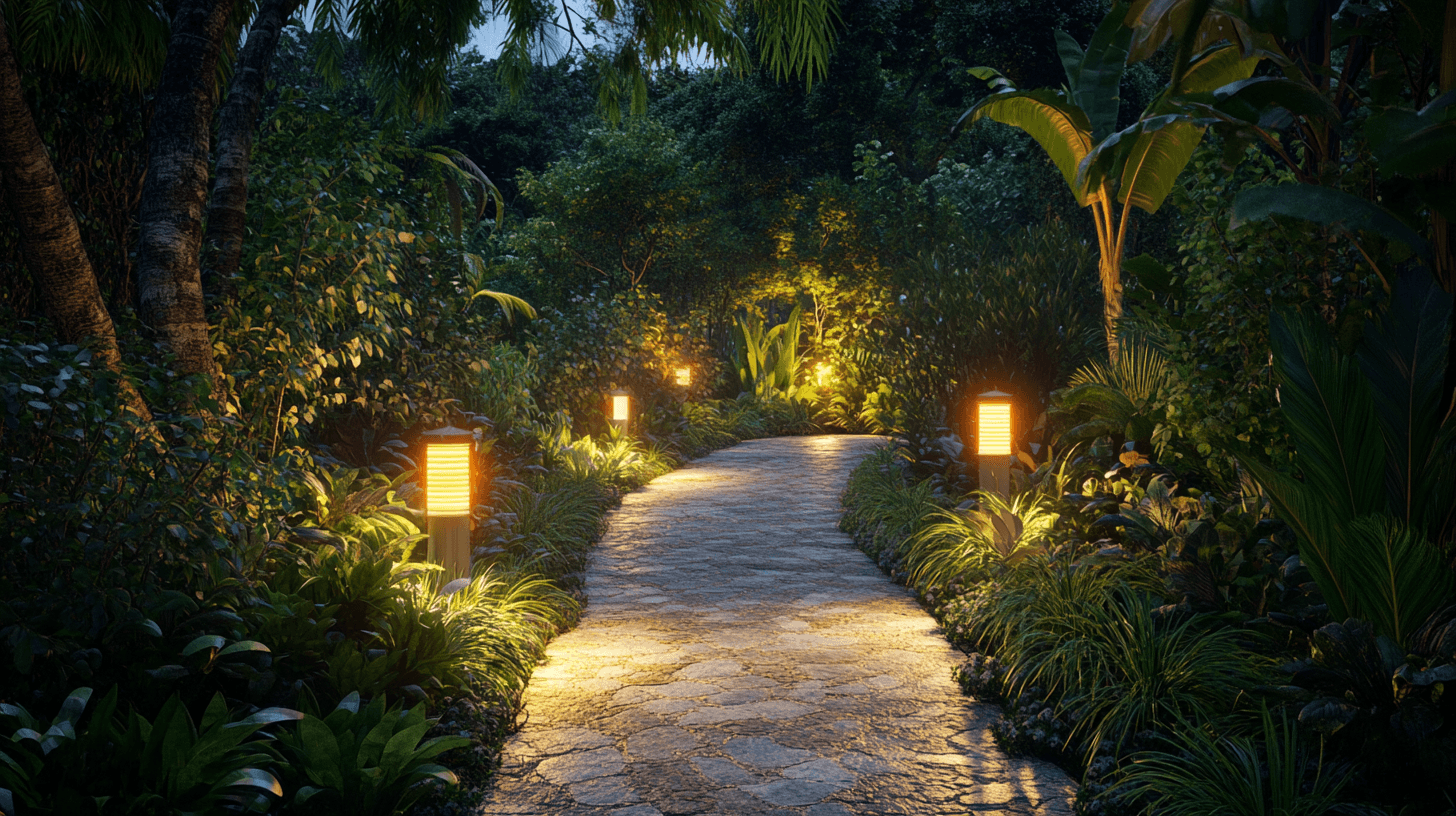 Lighting for Garden Paths: Functionality and Atmosphere