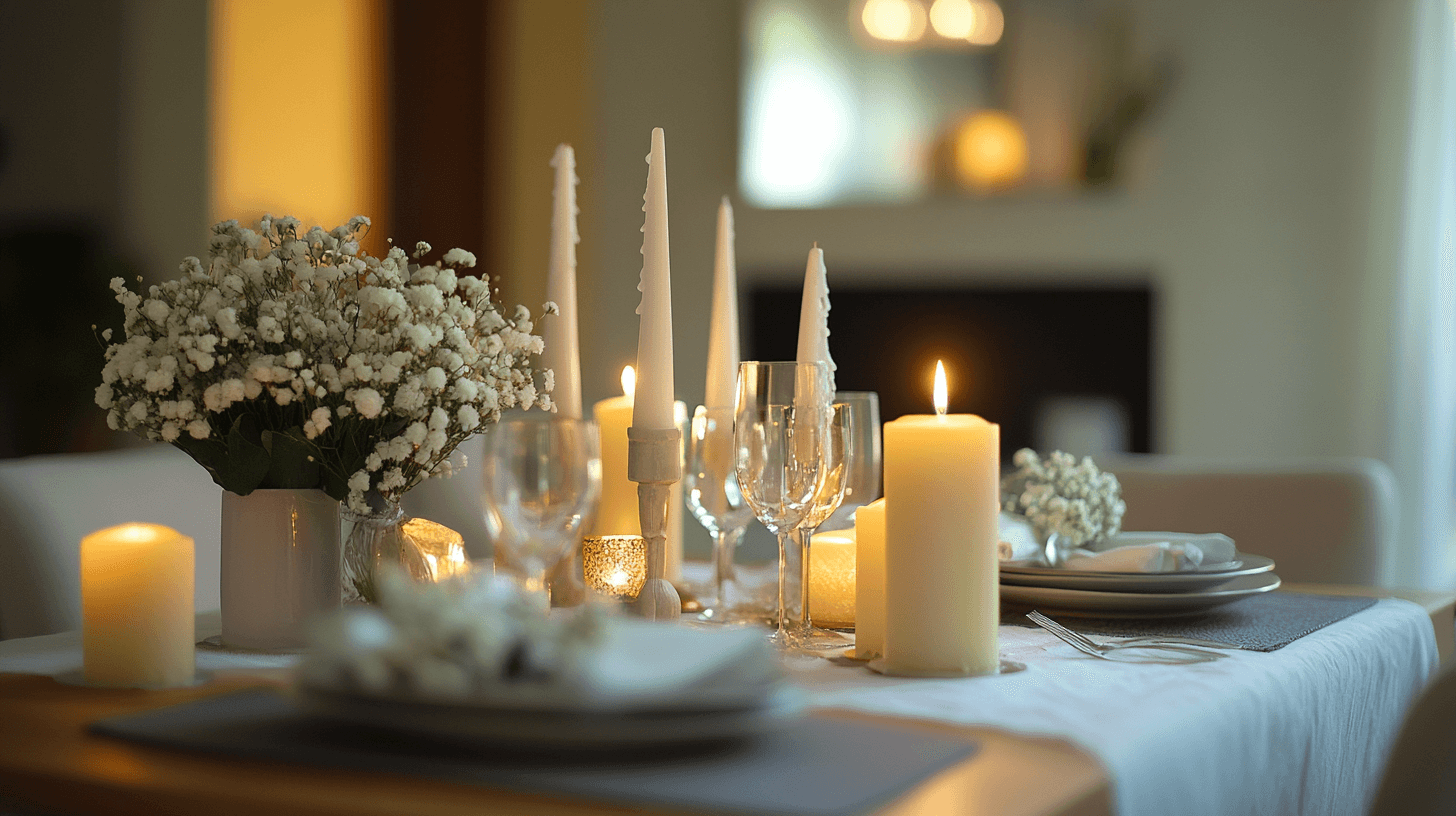 Stylish decor for the dining table: Arrangements for shared meals