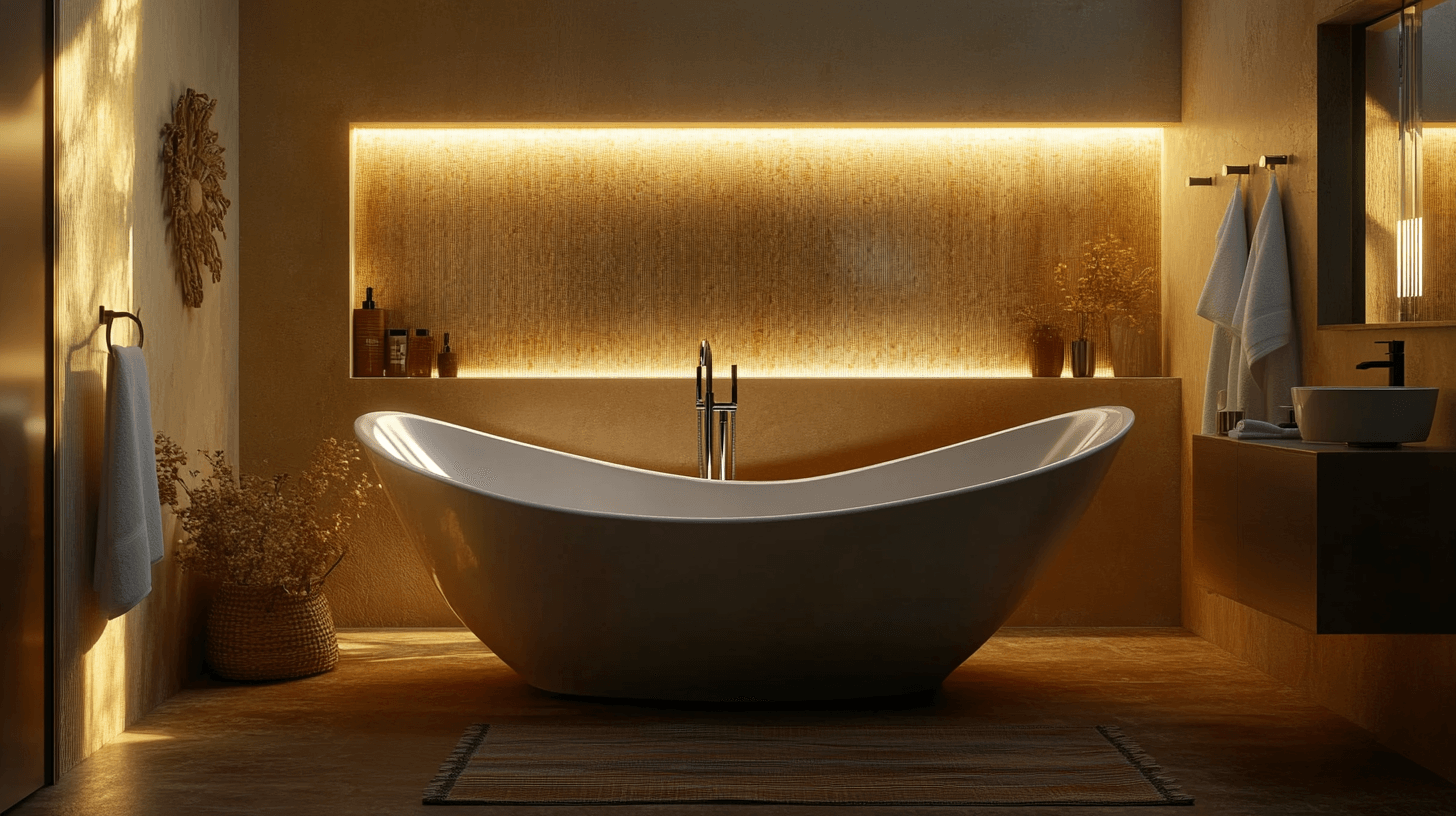 Tips for Designing a Luxurious Bathroom with a Freestanding Bathtub