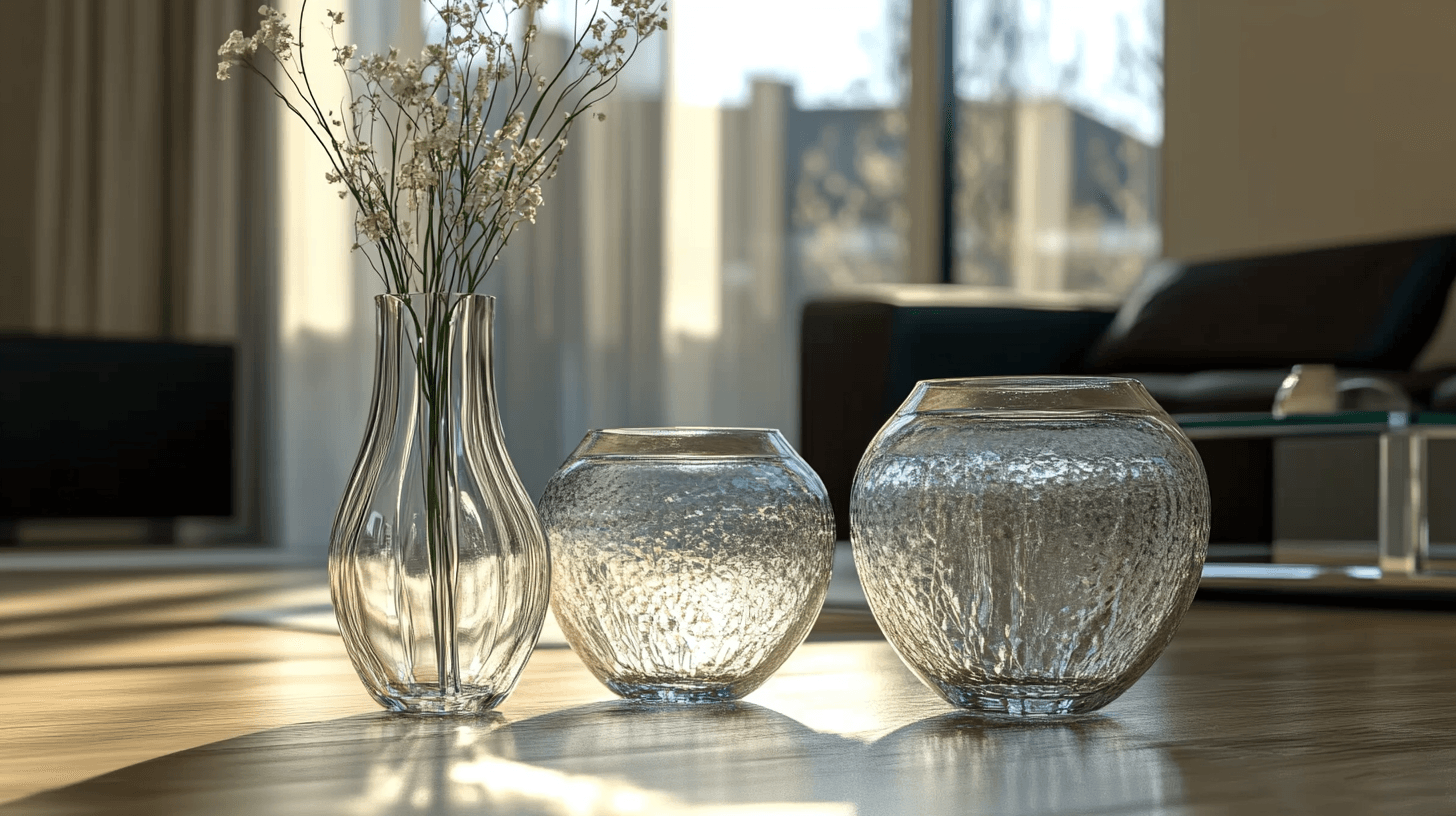 Decor with Glass: Setting Transparent Accents